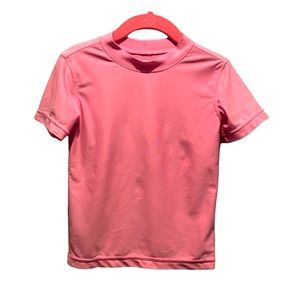 Primary Girl’s Pink Rashguard Swim Top Size 2-3